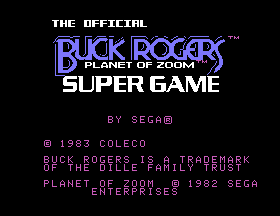 Buck Rogers - Planet of Doom [Model 2615] screenshot