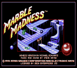 Marble Madness [Model 7089] screenshot
