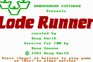 Lode Runner [Model 11410] screenshot