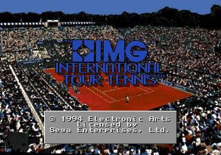 IMG International Tour Tennis [Model 7218] screenshot