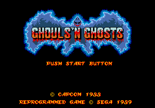 Ghouls'n Ghosts screenshot