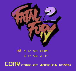 Fatal Fury 2 screenshot