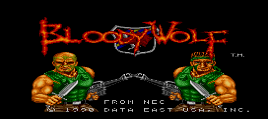 Bloody Wolf [Model TGX040037] screenshot