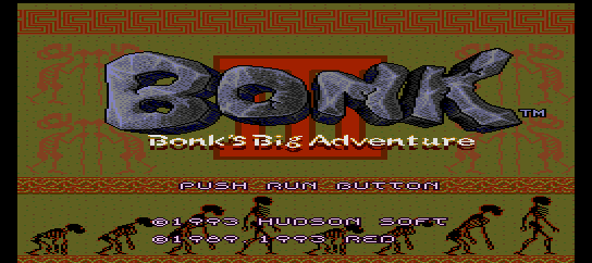 Bonk III - Bonk's Big Adventure [Model TGX080097] screenshot