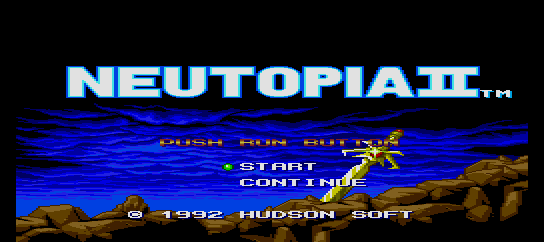 Neutopia II [Model TGX060078] screenshot