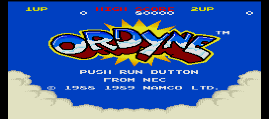 Ordyne [Model TGX040022] screenshot