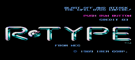 R-Type [Model TGX040011] screenshot