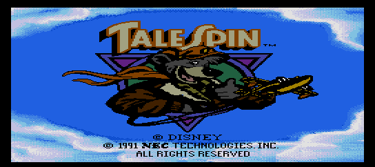 TaleSpin [Model TGX040056] screenshot