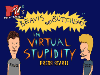 MTV's Beavis and Butt-Head - Virtual Aho Shoukougun [Model SLPS-01219] screenshot