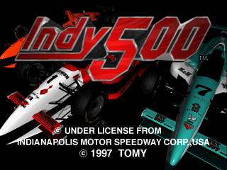Indy 500 [Model SLPS-00860] screenshot