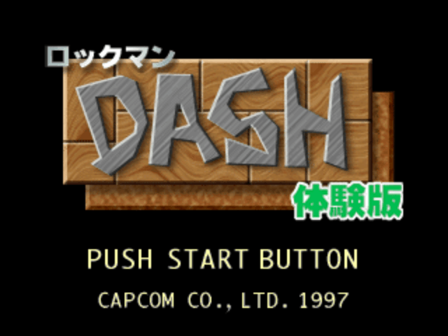 Rockman Dash - Hagane no Boukenshin Demo [Model SLPM-80158] screenshot