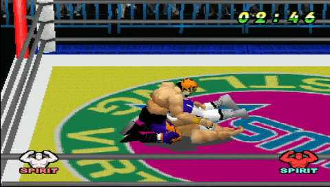 Virtual Pro Wrestling [Model SLPS-00449] screenshot