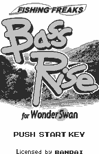 Fishing Freaks - Bass Rise for WonderSwan [Model SWJ-BEC004] screenshot