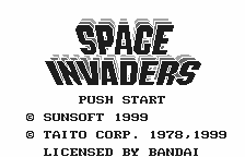 Space Invaders [Model SWJ-SUN002] screenshot