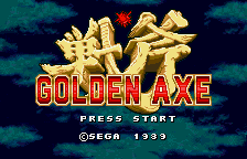 Golden Axe [Model SWJ-BANC2B] screenshot