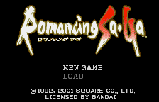 Romancing Sa-Ga [Model SWJ-SQRC07] screenshot