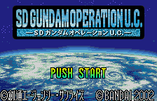 SD Gundam - Operation U.C. [Model SWj-BANC21] screenshot
