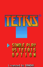 Tetris [Model SWJ-VGDC01] screenshot