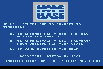 Homebase Electronic Banking screenshot