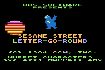 Sesame Street Letter-Go-Round [Model 75370] screenshot