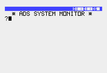 ADS System Monitor screenshot