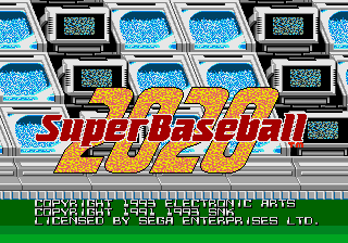 2020 Super Baseball [Model 7158] screenshot