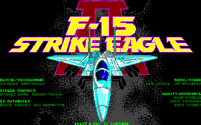 F-15 Strike Eagle II screenshot