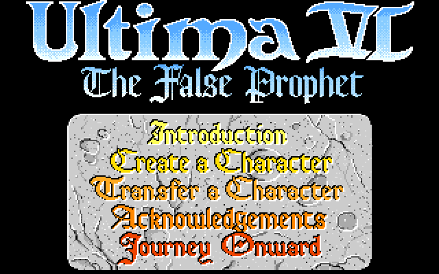 Ultima VI - The False Prophet screenshot