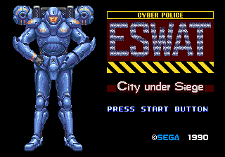 ESWAT - City Under Siege screenshot