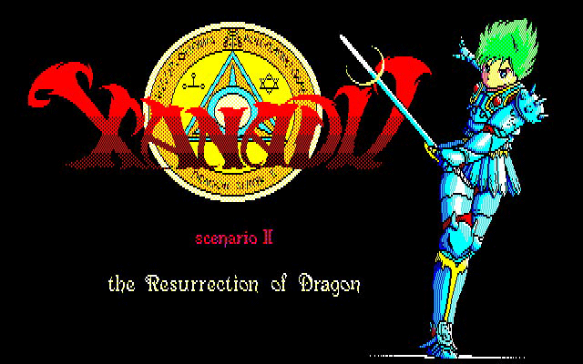 Xanadu Scenario II - The Resurrection of Dragon [Model NENW12017] screenshot