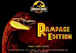 Jurassic Park - Rampage Edition [Model 1557] screenshot