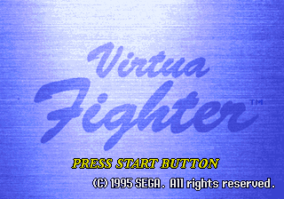 Virtua Fighter [Model 84701] screenshot