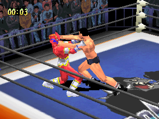 Fire Pro Wrestling - Iron Slam '96 [Model SLPS-00277] screenshot