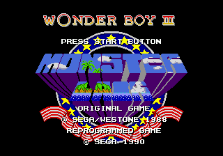 Wonder Boy III - Monster Lair screenshot