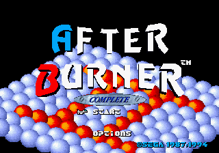 After Burner Complete [Model 84507-50] screenshot
