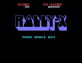 Rally-X screenshot