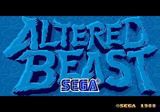 Altered Beast [Model 317-0069] screenshot