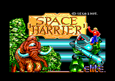 Space Harrier [Model 308049] screenshot