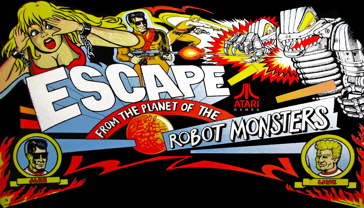 Escape from the Planet of the Robot Monsters