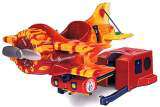 Fire Biplane the Kiddie Ride (Mechanical)