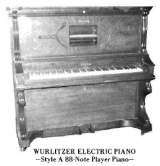 88-Note Player Piano [Style A] the Musical Instrument