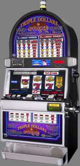 Triple Dollars Strike the Slot Machine
