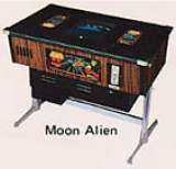 Moon Alien [Cocktail Table model] the Arcade Video game