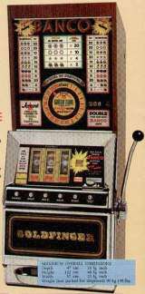 Goldfinger Banco [Model 835-1] the Slot Machine