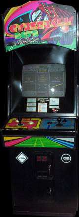 Atari Cyberball 2072 arcade 4 player cabinet start decals 