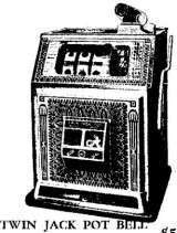 Blue Seal [Twin Jack Pot] [Model 1] the Slot Machine
