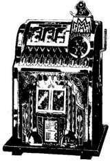 Comet Silent Twin Jak-Pot Bell [Model 9] the Slot Machine