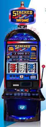 Stacked Red White & Blue the Slot Machine