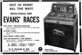 Goodies for Evans' Races