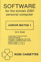 Goodies for Junior Maths 1